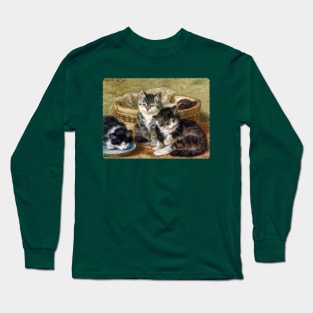 Four kittens Long Sleeve T-Shirt